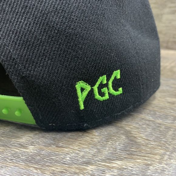 PAPERGAMES PGC Hat Baseball Ball Cap Adjustable SNAPBACK Flat Bill Embroidered - Picture 7 of 9